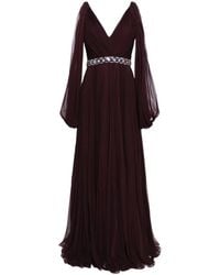 Jenny Packham - Rapture オープンショルダー イブニングドレス - Lyst