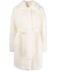 P.A.R.O.S.H. - Perform Faux-shearling Coat - Lyst