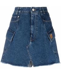 KENZO - デニムミニスカート - Lyst