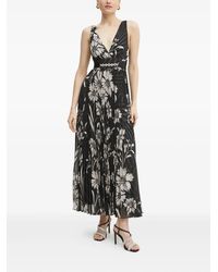 MARCIANO BY GUESS - Floral Pleated Dress - Lyst