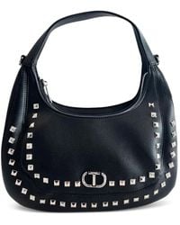 Twinset - Stud-Embellished Shoulder Bag - Lyst