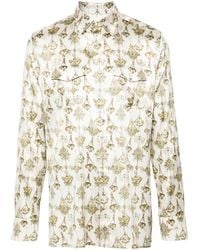 Givenchy - プリント シルクシャツ - Lyst
