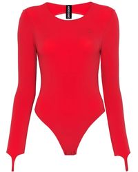 ANDREADAMO - Sculpting Jersey Bodysuit - Lyst