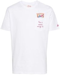Mc2 Saint Barth - Camiseta con motivo bordado de x Estathé - Lyst