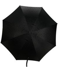 Alexander McQueen Regenschirm mit Totenkopf - Schwarz