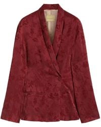 Momoní - Veste Picea À Fleurs En Jacquard - Lyst