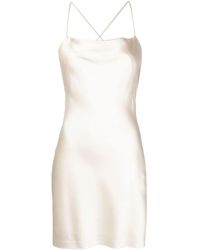 Saint Laurent - Mini Slip Dress - Lyst