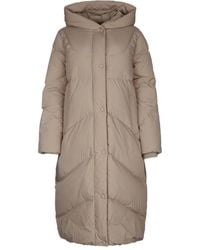 iBlues - Hooded Puffer Coat - Lyst