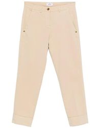 Mason's - Turn-Up-Hem Trousers - Lyst