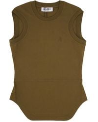 The Attico - Crew-Neck Sleeveless Top - Lyst