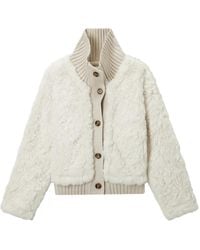 B+ AB - Button Collar Jacket - Lyst