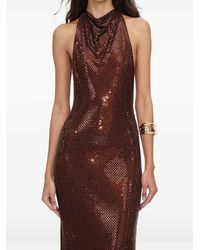 self portrait brown sequin maxi dress Cream Floral Sequin Maxi Dress  self-portrait-US