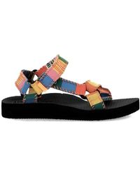 ARIZONA LOVE - Patchwork-Strap Sandals - Lyst