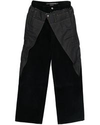 ANDERSSON BELL - Cotton Layered Jeans - Lyst