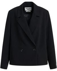 Essentiel Antwerp - Blazer Kosy Oversize À Boutonnière Croisée - Lyst