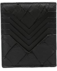 Rick Owens - Textured Rectangle Cardholder - Lyst
