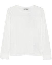Max Mara - T-Shirt À Logo Brodé - Lyst