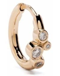 Maria Black - 14Kt Elena Diamond Huggie Hoop - Lyst