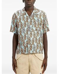 Palm Angels - Fire Hydrant-Print Shirt - Lyst