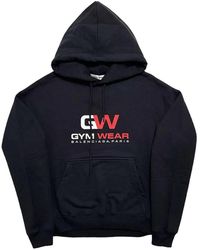 Balenciaga - Gym Wear Logo-Print Hoodie - Lyst