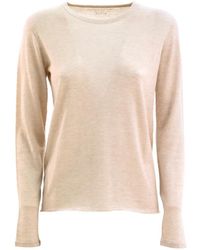 Majestic Filatures - Crew-Neck Long-Sleeved Top - Lyst