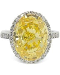 Fantasia by Deserio - Oval Centre Ring - Lyst