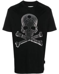 Philipp Plein - Glass Skull T-Shirt - Lyst