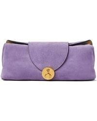Versace - Medusa '95 Suede Clutch Bag - Lyst
