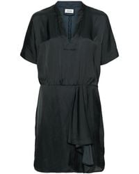 Zadig & Voltaire - Raito Satin Mini Dress - Lyst