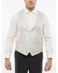 Corneliani - Silk Welt-Pocket Waistcoat - Lyst