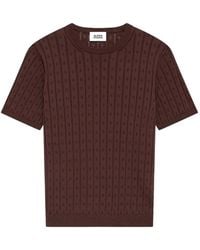 Alpha Studio - Short-Sleeved Sweater - Lyst