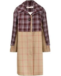 Marni Oversized Jas - Bruin