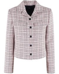 Theory - Tweed Jacket - Lyst