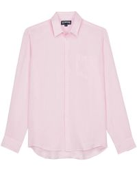 Vilebrequin - Caroon Overhemd Van Biologisch Linnen - Lyst