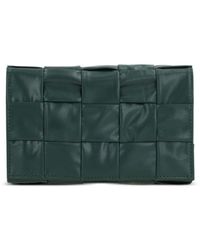 Bottega Veneta - Cassette Leather Shoulder Bag - Lyst