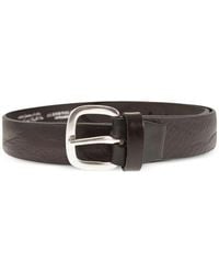 Alberto Luti - Textured Buckle Belt - Lyst