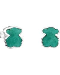 Tous - Pendientes Con Motivo Floral - Lyst