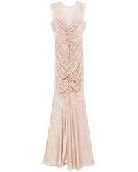 Norma Kamali - Abito Da Sera Con Paillettes - Lyst
