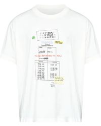 MM6 by Maison Margiela - Crew-Neck T-Shirt - Lyst