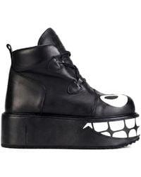 Swear - Smiley Platform Ankle Boots - Lyst