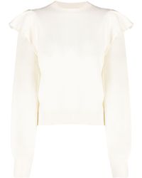 Ulla Johnson Austen Ruffle Sweater - Lyst