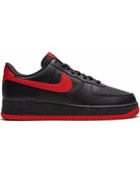 Nike - Air Force 1 Low '07 "Bred" Sneakers - Lyst