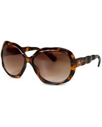 Seletti - X Okkia California Tortoiseshell-Effect Sunglasses - Lyst