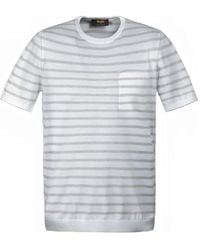 Moorer - Esmund Short-Sleeve Sweater - Lyst
