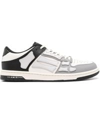 Amiri - Two-Tone Skeletal Low Top Sneaker For - Lyst