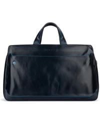 Piquadro - Leather Luggage Bag - Lyst