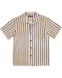 Mosso Sunwear - Vertical-Stripe Short-Sleeve Shirt - Lyst