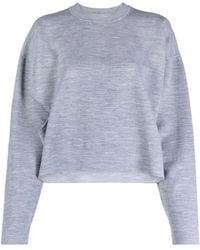 Fendi - Cut-Out-Detailing Cropped Jumper - Lyst