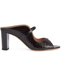 Malone Souliers - Norah Leather Heeled Sandals - Lyst