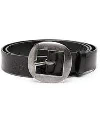 DSquared² - Logo-Debossed Buckle-Fastening Belt - Lyst